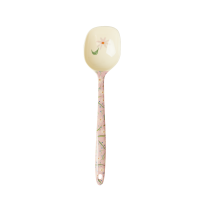 Melamine Cooking Spoons in Delightful Daisy Print Rice DK